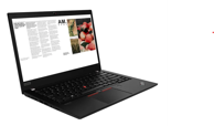LENOVO Laptop ThinkPad T14 Gen 1 / Intel Core i7-10610U, 14", 1366 x 768, 16 GB, 256 GB SSD PCIe, Windows 11 Pro, crna (obnovljen)